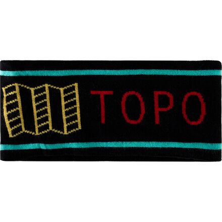 Topo Designs - Knit Headband - Black