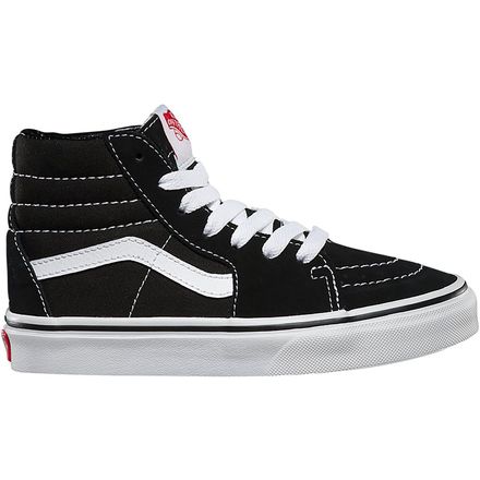 Vans - Sk8-Hi Lace Skate Shoe - Kids' - Black/True White