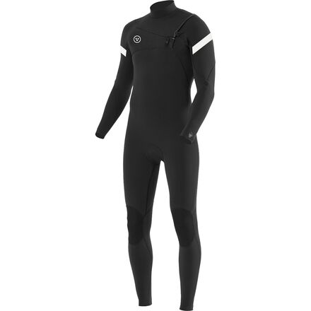 Vissla - 7 Seas 4/3 Raditude Full Chest-Zip Wetsuit - Men's - Black