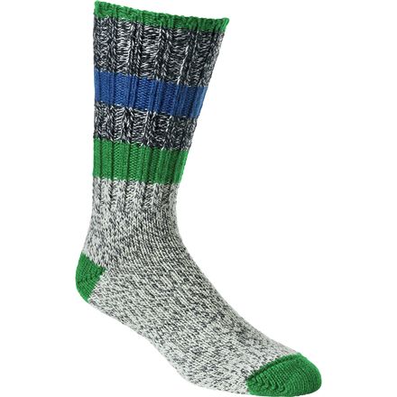 Woolrich - Merino Rugby Stripe Ragg Sock