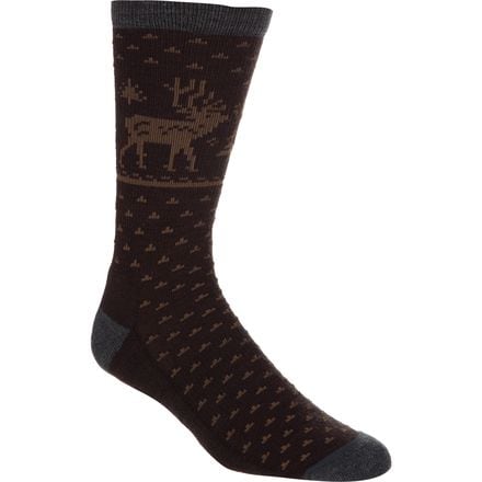 Woolrich - Merino Deer Crew Sock
