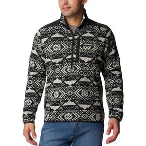 Sweater Weather II Printed 1/2-Zip Fleece - Men's