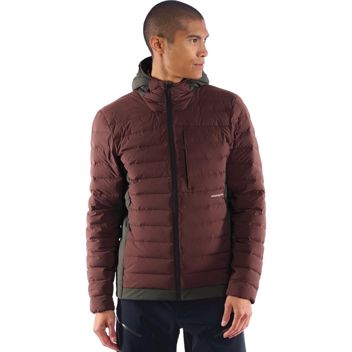 Artilect Divide Fusion Stretch Hooded Down Jacket Men's Men