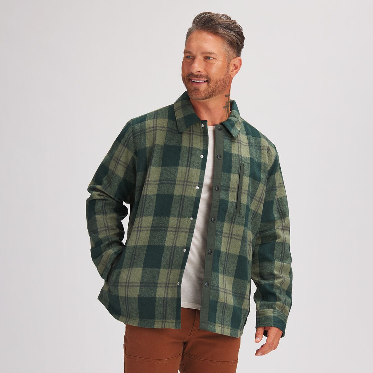 Backcountry Heavyweight Flannel Shirt Jacket - Men's