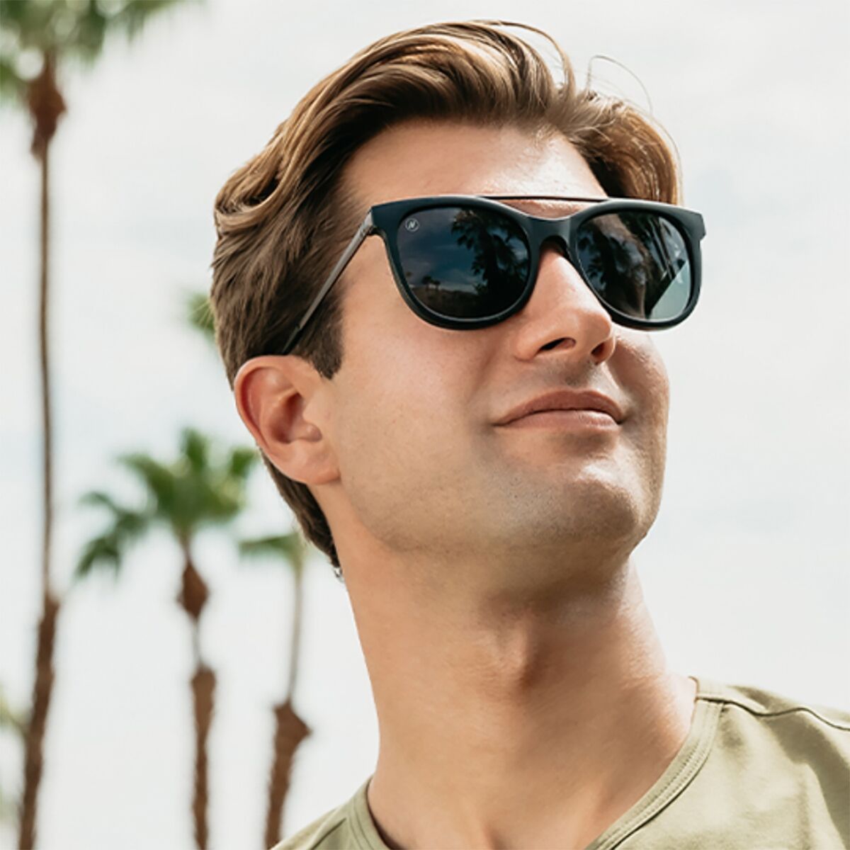 Blenders Eyewear Bling Moon Black Smoke Balboa Polarized Sunglasses Men