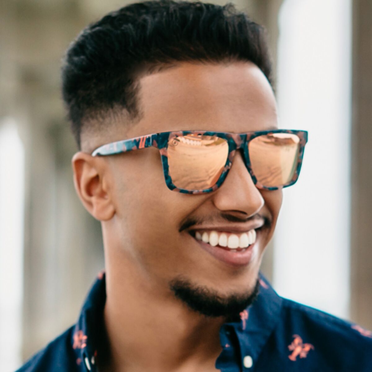 Blenders Eyewear Champagne Jane Romeo Polarized Sunglasses Men