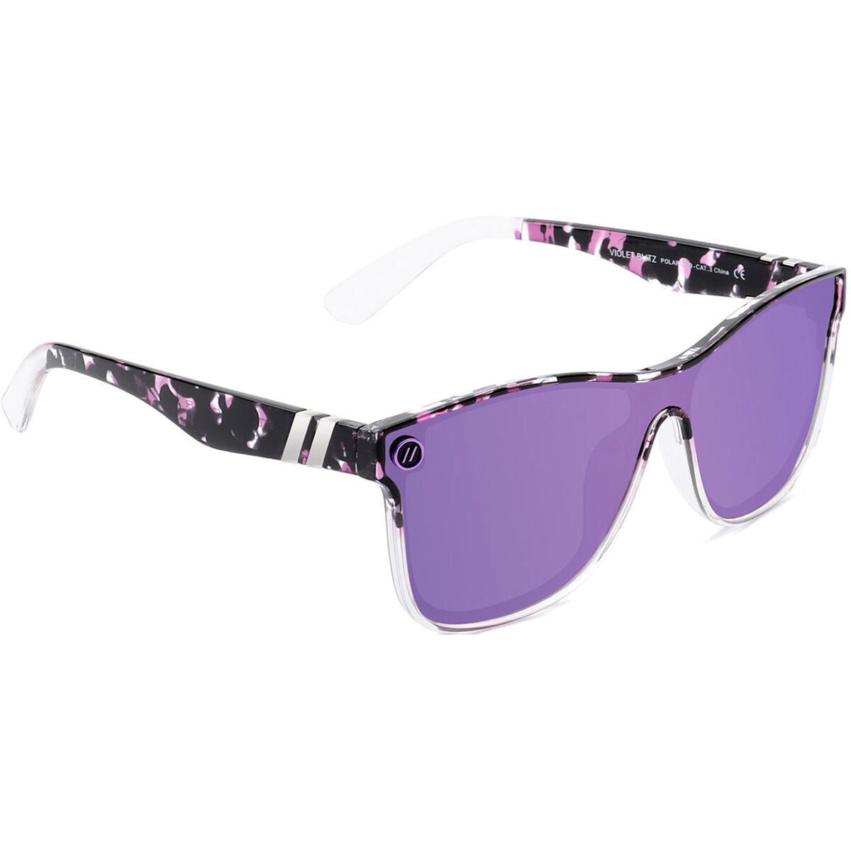 Blenders Eyewear Violet Blitz Millenia X2 Polarized Sunglasses Men