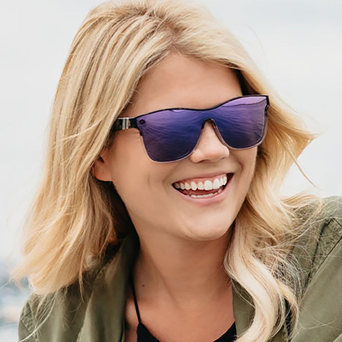 Blenders Eyewear Violet Blitz Millenia X2 Polarized Sunglasses Men