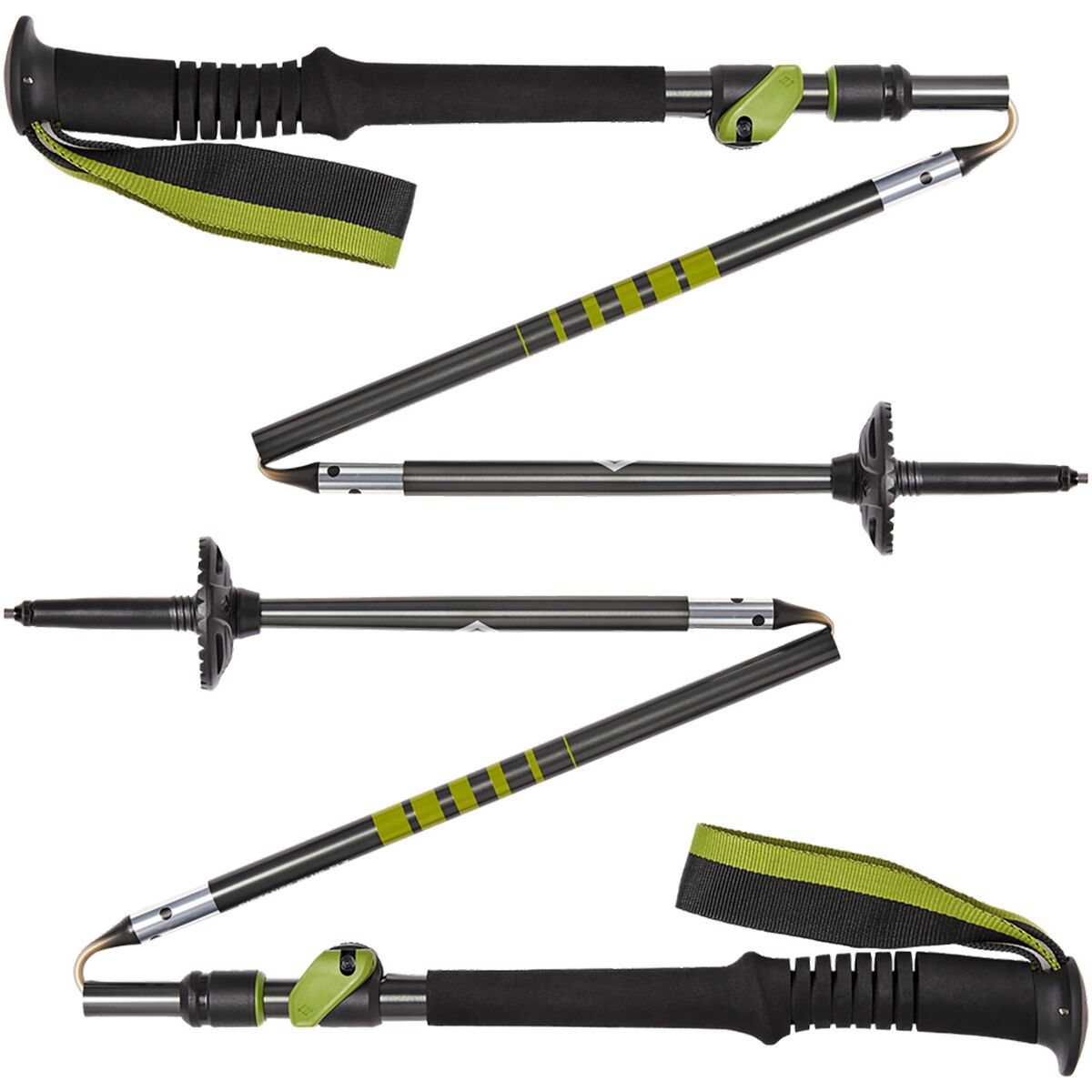 Black Diamond Distance Plus FLZ Trekking Poles Hike & Camp