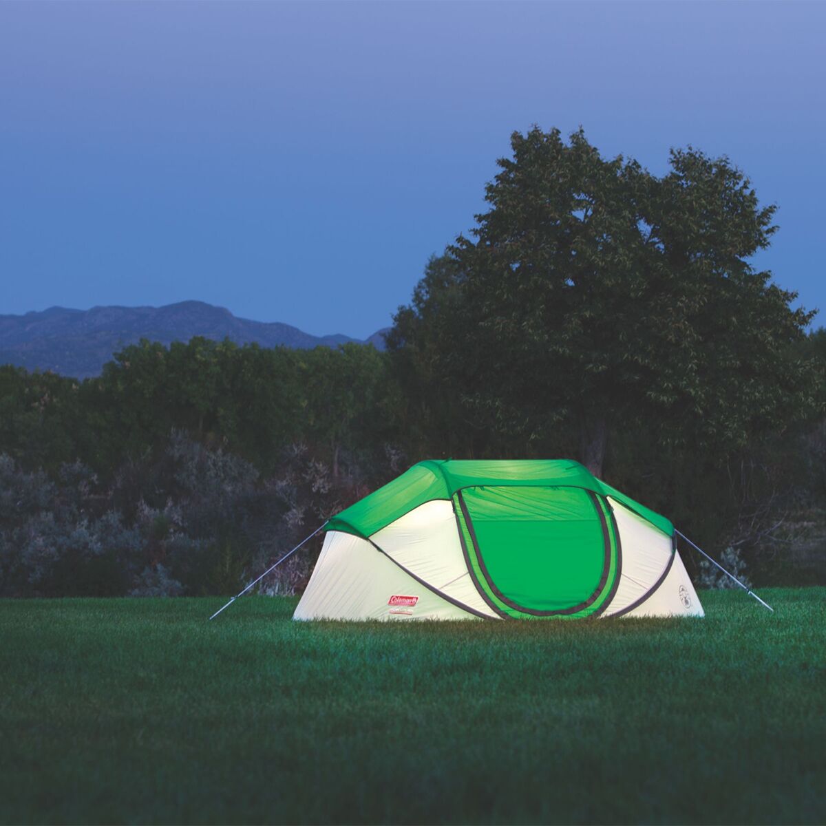 Coleman PopUp Tent 4Person 3Season Hike & Camp