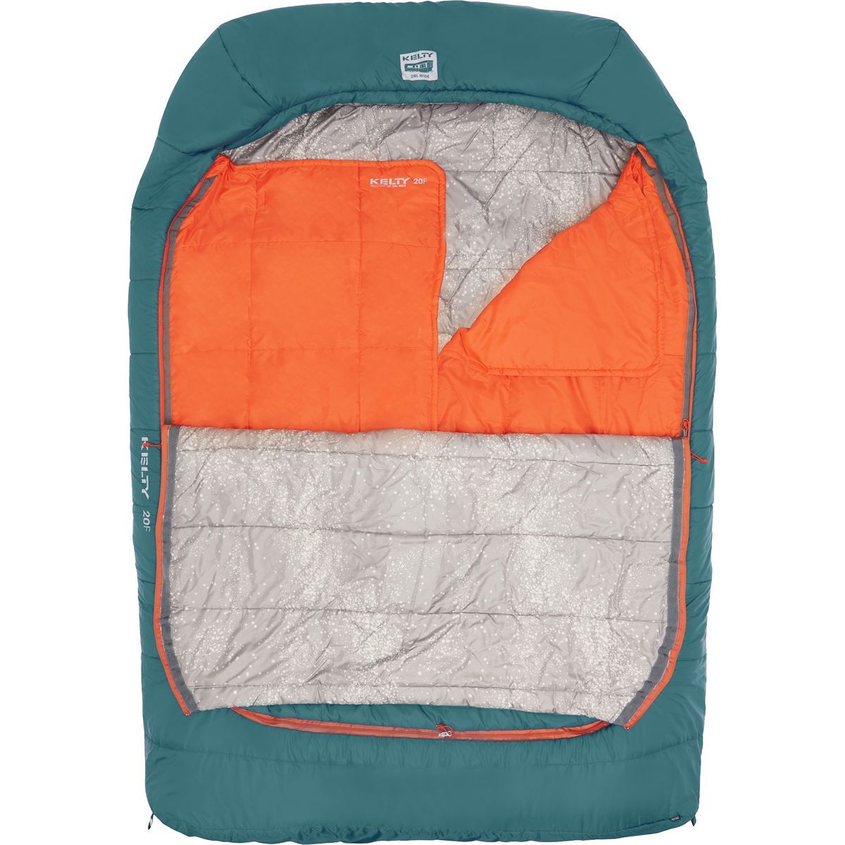 Kelty Tru.Comfort Doublewide Sleeping Bag: 20F Synthetic