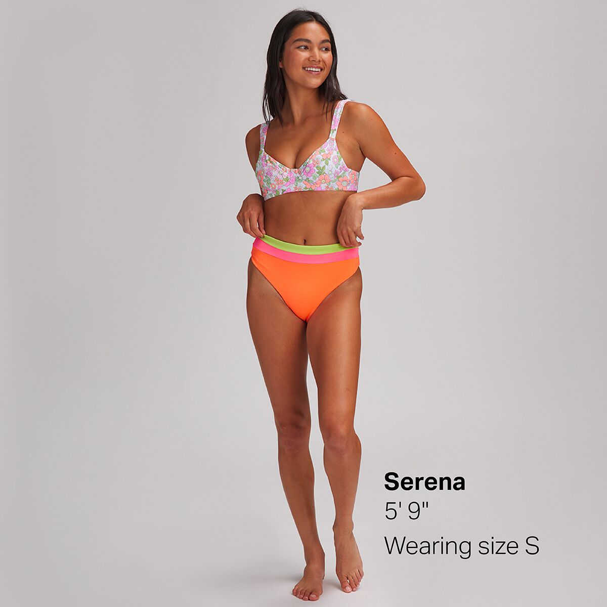 Maaji Fandango Suzy V High Rise/Leg Bikini Bottom Women's Women