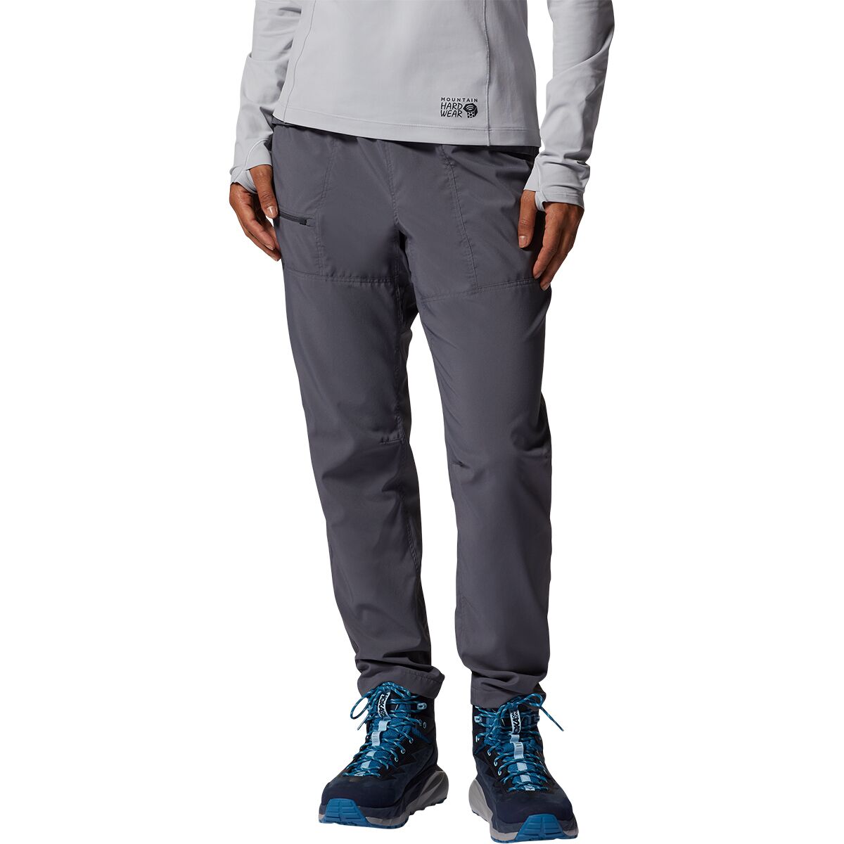 Mountain Hardwear Trail Sender Pant Pantaloni da Escursionismo, Dark Daze, XS Donna