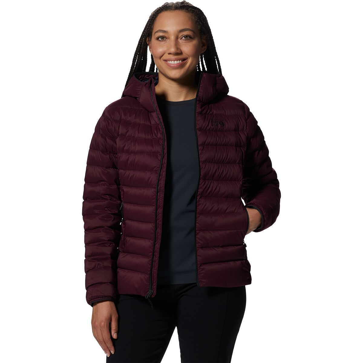 Mountain Hardwear Deloro Down FullZip Hooded Jacket Women's Women