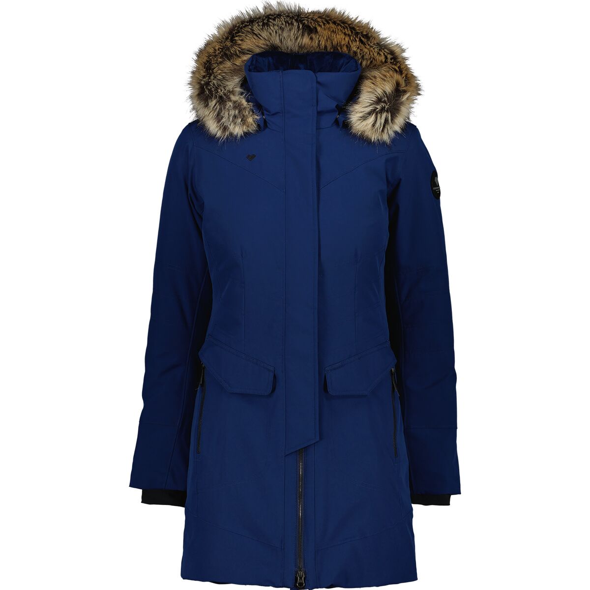 Chaqueta De Plumón Obermeyer Sojourner Para Mujer - Abrigo Largo Con Capucha, Pluma Reciclada, Ideal Invierno