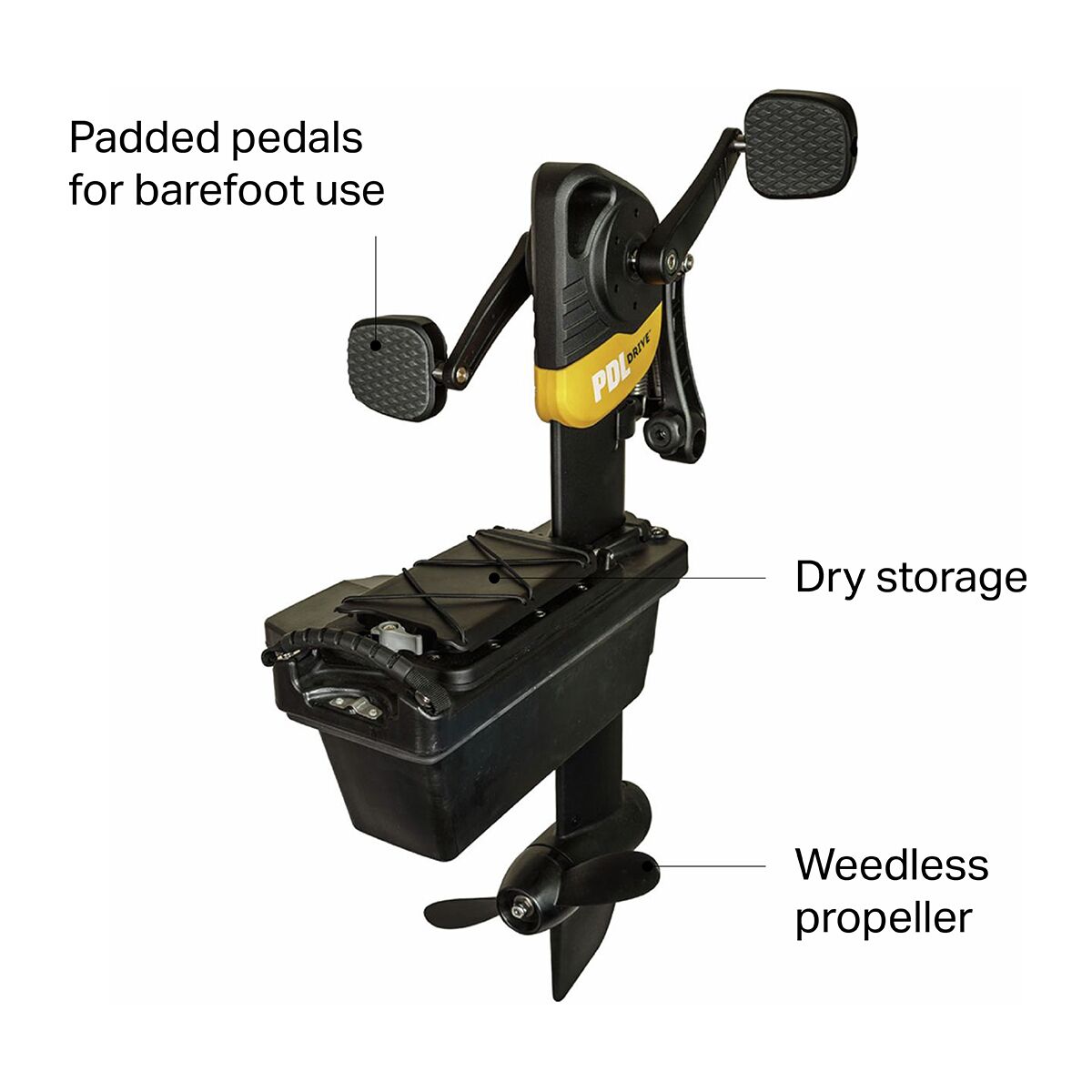 Ocean Kayak Malibu Boxed Pedal Console Paddle