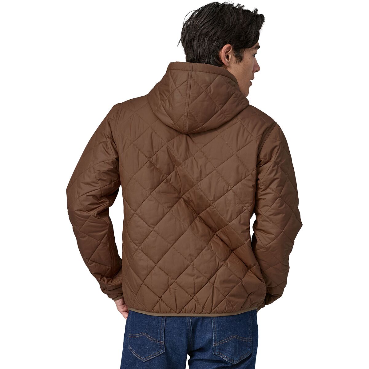 Patagonia Diamond Quilted Bomber Hooded Jacket Men's Men