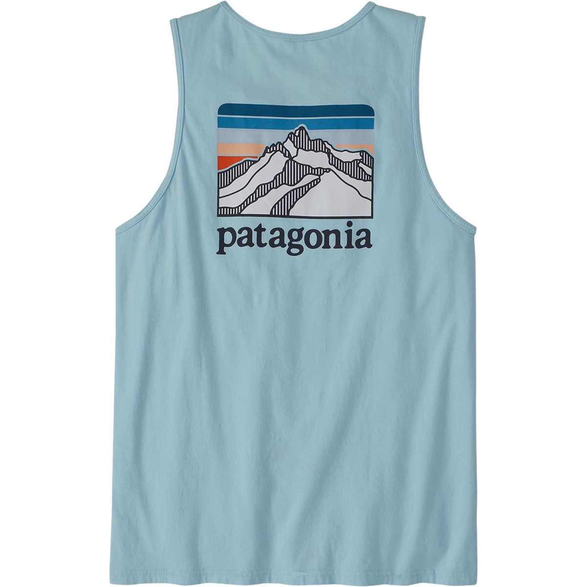 Patagonia Line Logo Ridge Organic Tank Top Men's Men