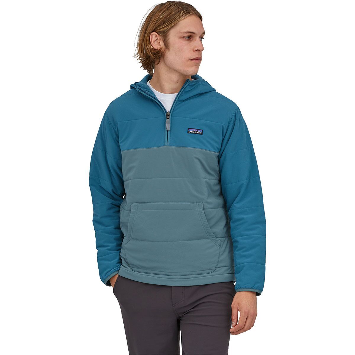 Patagonia Men's Pack In Pullover Hoodie (Plume Grey)
