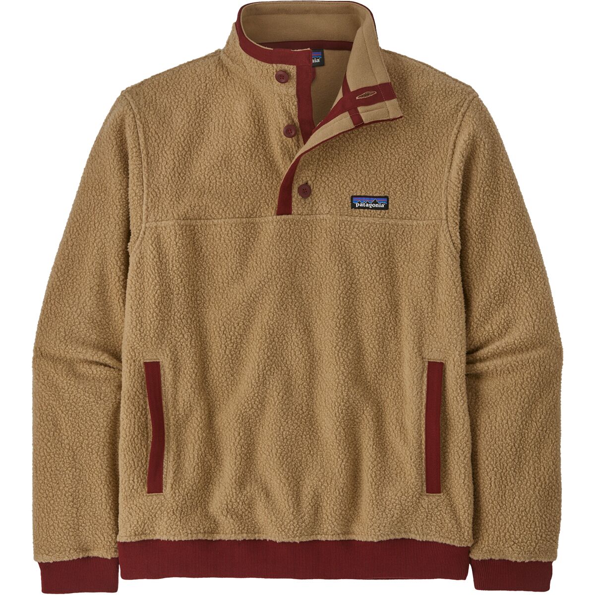 Patagonia Shearling Button Pullover Fleece Men's Men