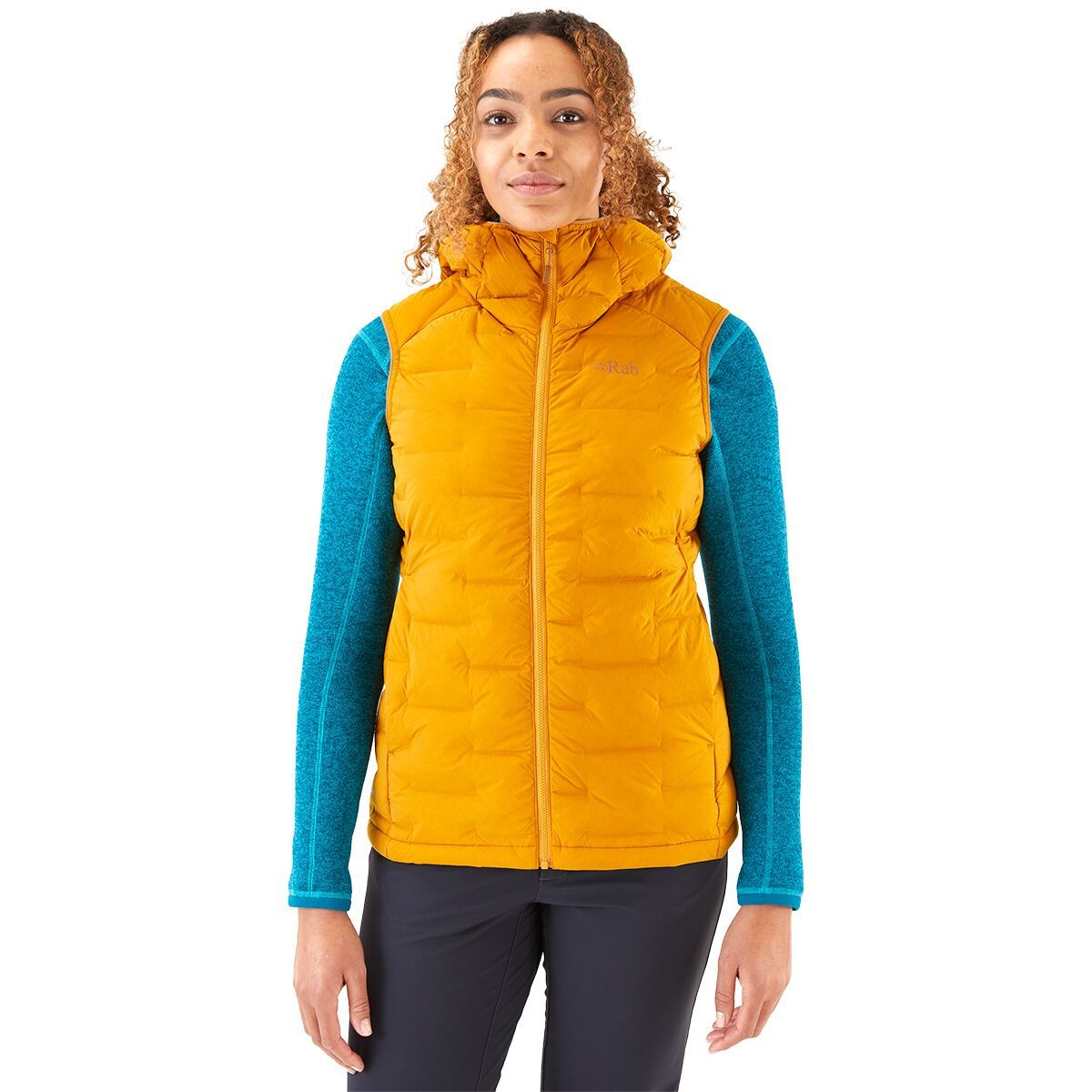 (取寄) ラブ レディース ウィスプ ベスト - ウィメンズ Rab women Wisp Vest - Women's Storm Green Marl womens_wisp_vest_redgrapefruit