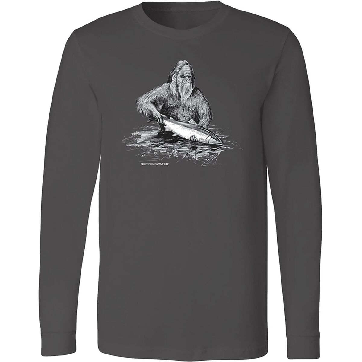 Rep Your Water Squatch and Release LongSleeve TShirt Men's Men