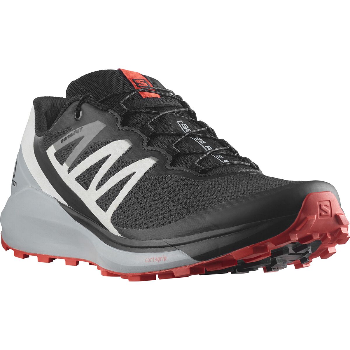 salomon men's sense ride trail running shoes