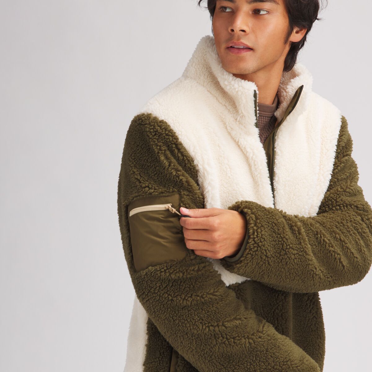 Stoic MTN 1/2Zip Sherpa Pullover Men's Men