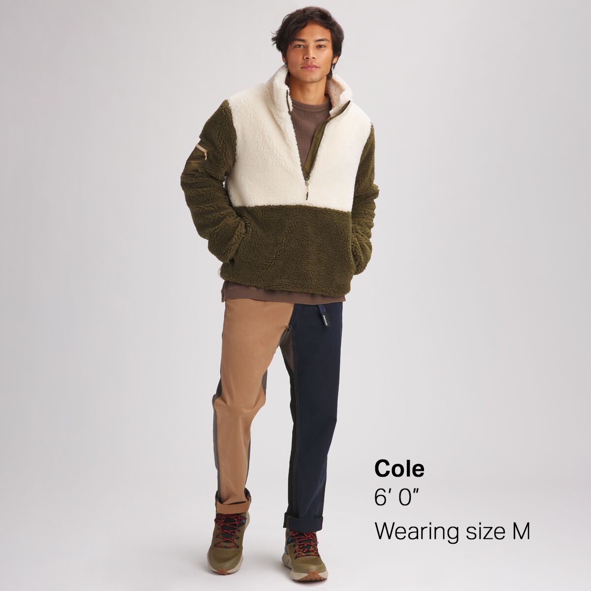 Stoic MTN 1/2Zip Sherpa Pullover Men's Men