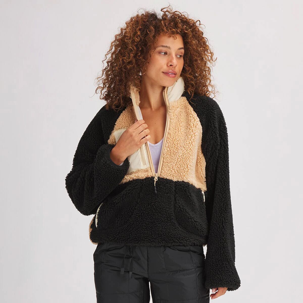 Stoic MTN 1/2-Zip Sherpa Pullover - Women's