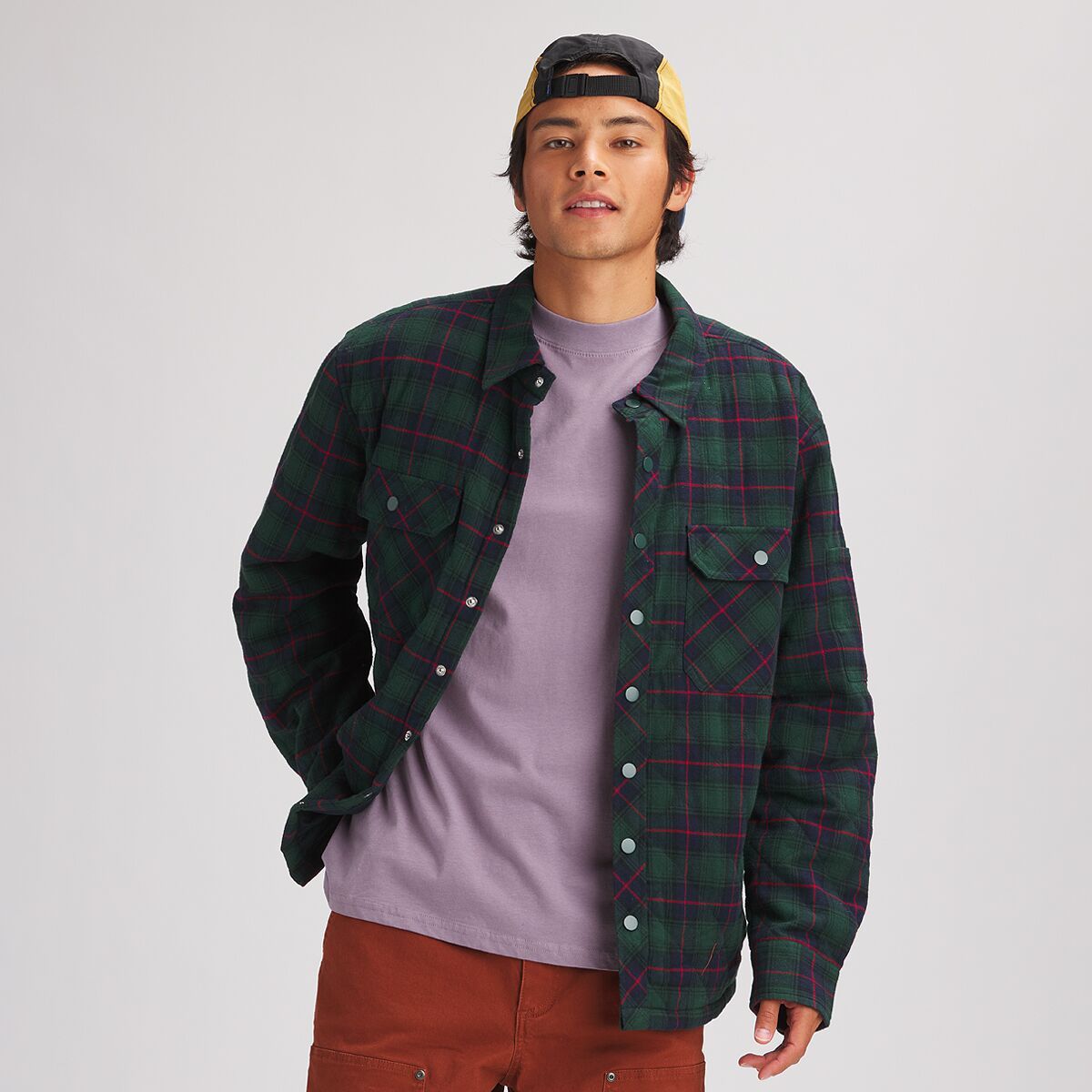 Stoic Plaid Shacket - Men's - Men