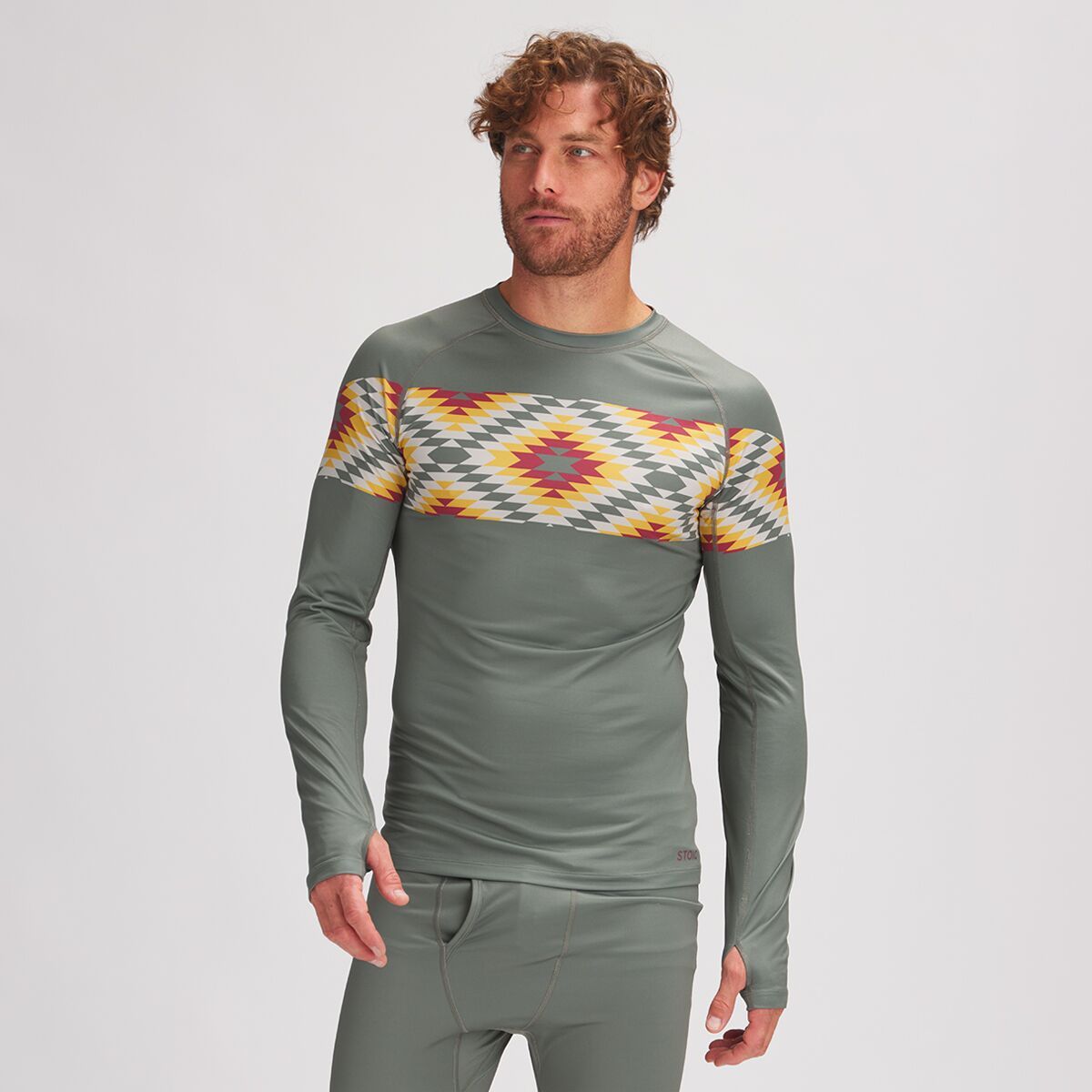 Stoic Lightweight Poly Baselayer Crew - Men's