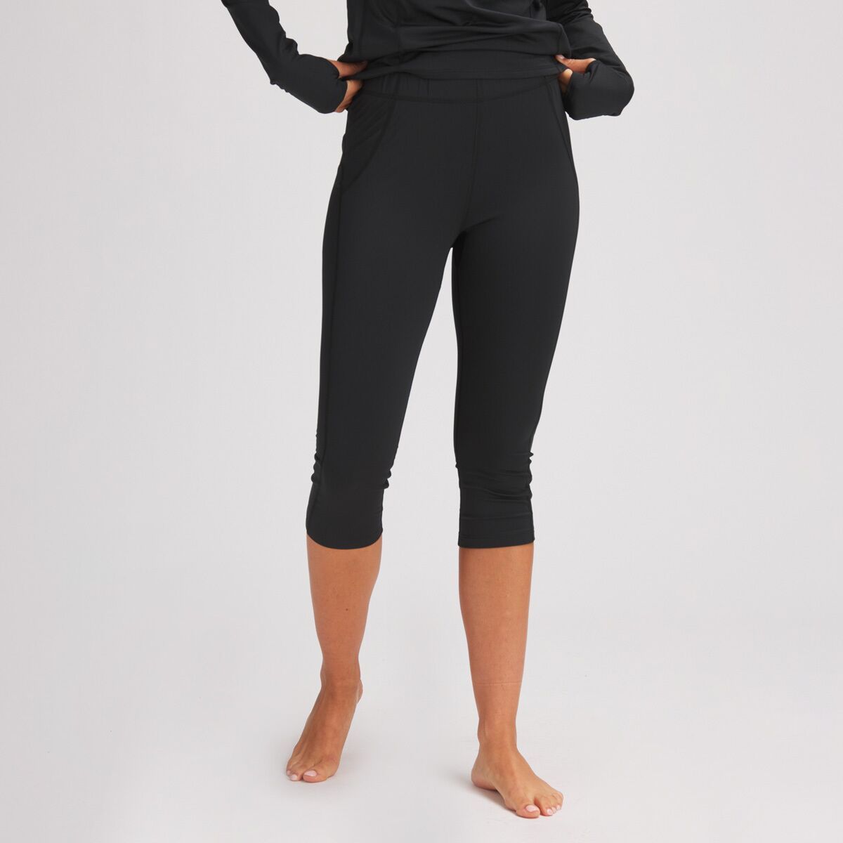 Stoic Lightweight Poly CalfLength Baselayer Bottom Women's Women