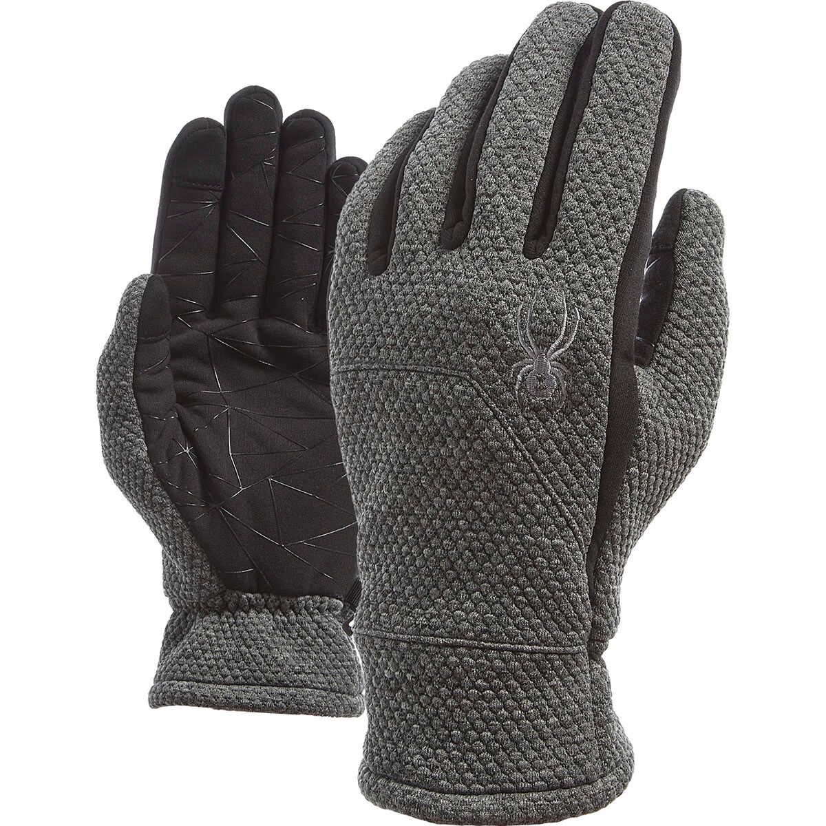 Spyder Men's Work Ski Gloves – Waterproof Goat Leather With