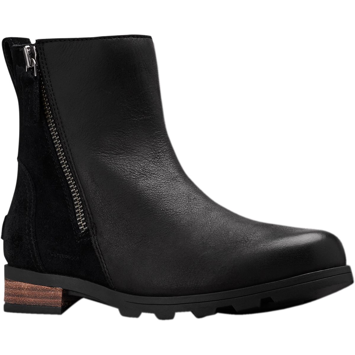 emelie waterproof zip bootie