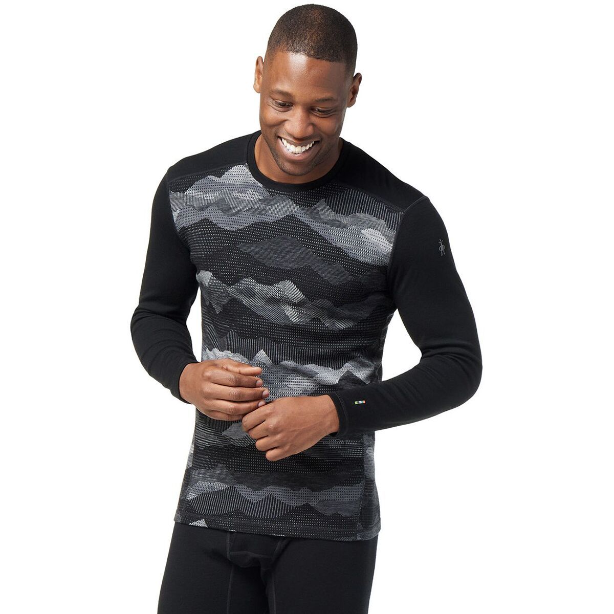 Smartwool Merino 250 Baselayer Pattern Crew - Men's