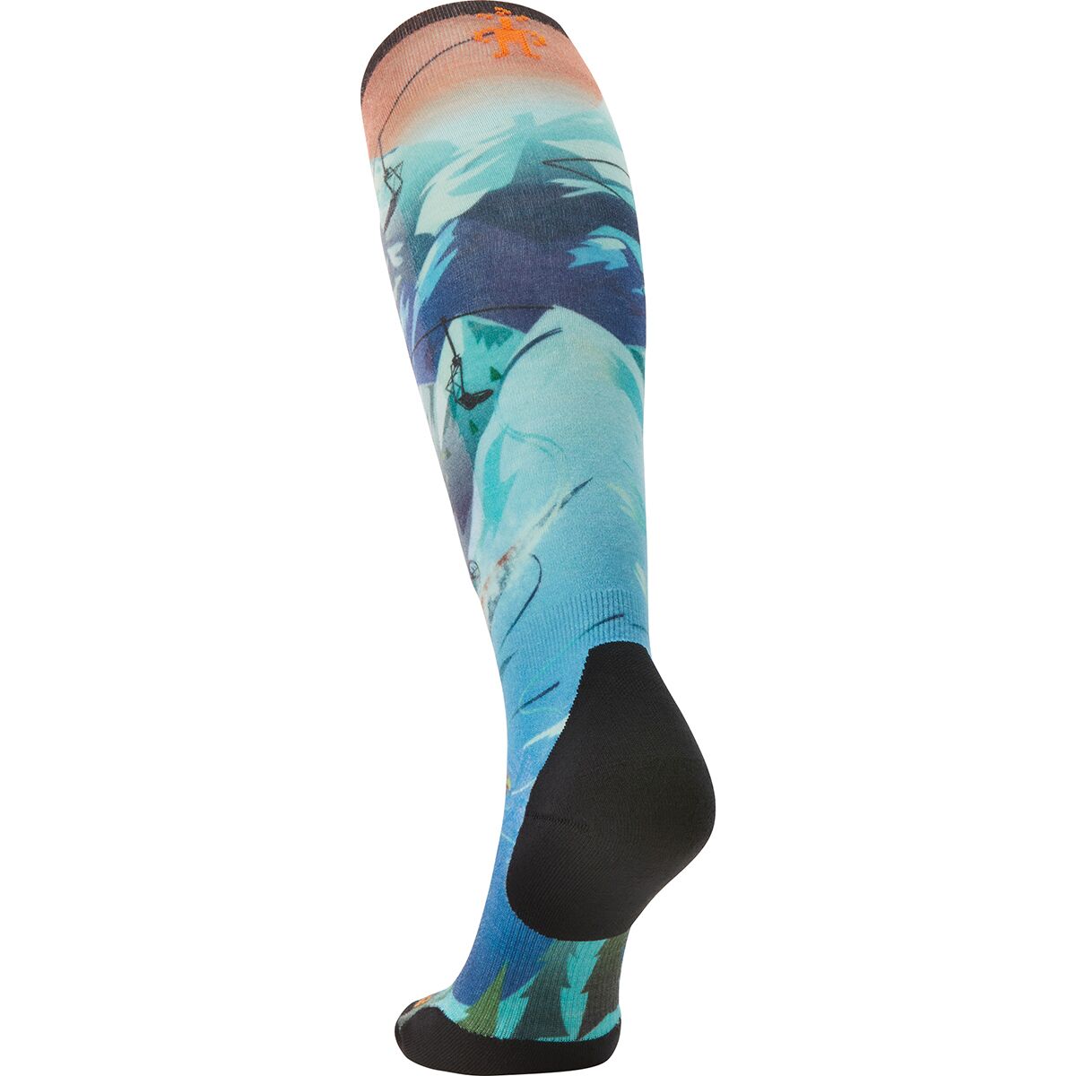 Smartwool Ski Targeted Cushion Lift Bunny Print OTC Sock Women's Men