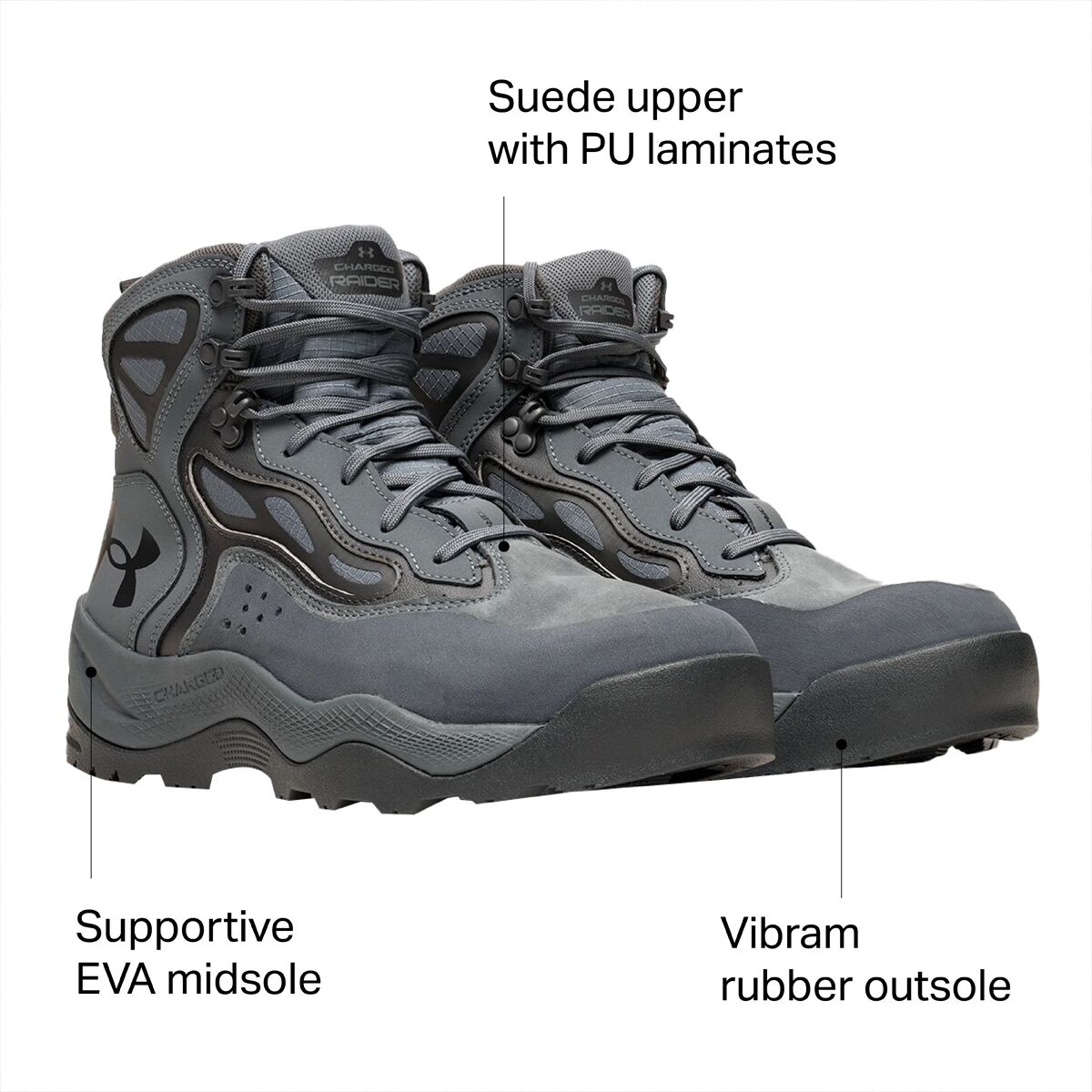 Under Armour Charged Raider Mid WP Hiking Boot Men's Men