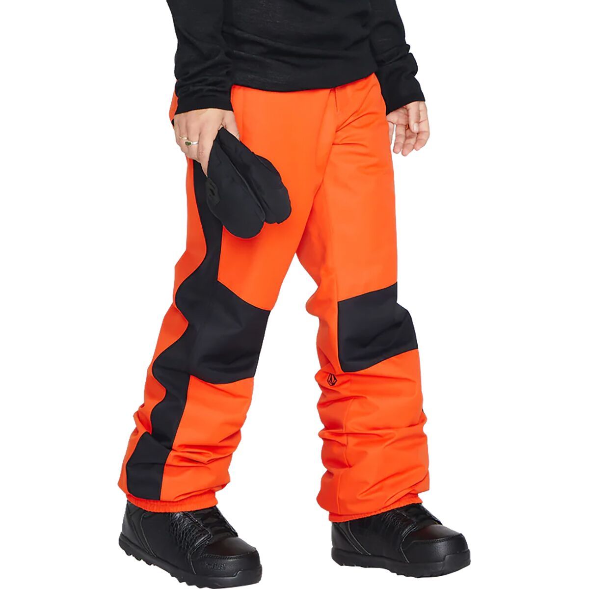 Volcom Hallen Pant LARGE ブラック/オレンジ Volcom Hallen Pant LARGE ブラック/オレンジ Volcom Hallen Pant