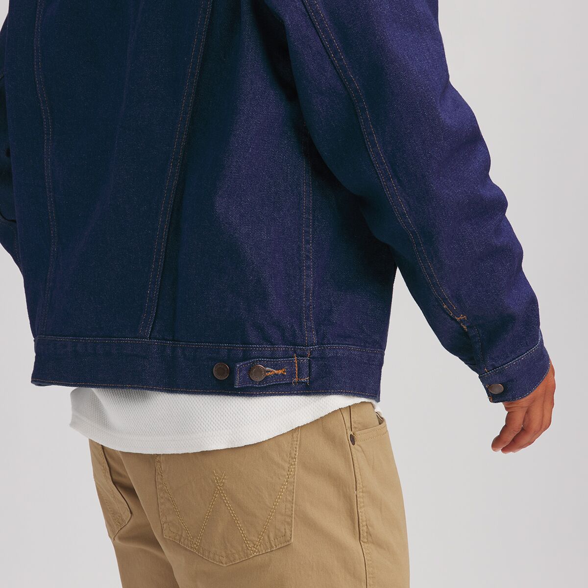 Wrangler Blanket Lined Denim Jacket Men's Men