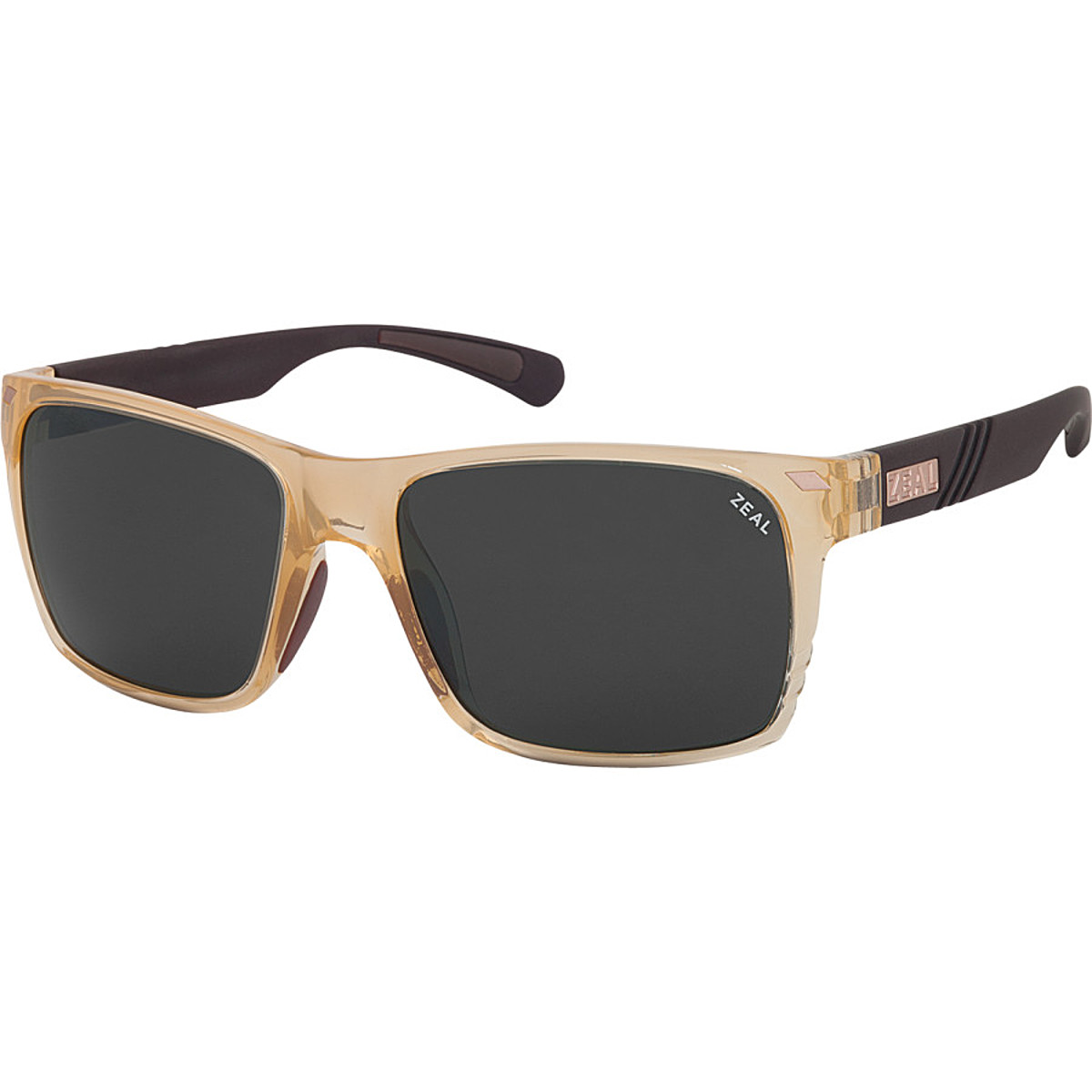 Zeal Optics Crowley Sunglasses - Plant-Based Polarized, Round Frame For Men & Women