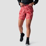 Baked Apple/Mauve Glow Swirled Print