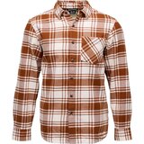 Clay/Off White Plaid