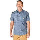 Iron Blue Bandana Print