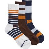 Stripe Navy/Brown/Bos