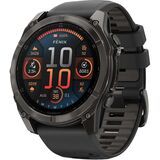 Carbon Gray DLC Titanium (Black/Pebble Gray Silicone Band)