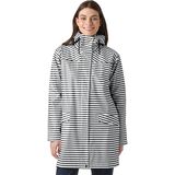 White Navy Stripe
