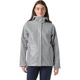 White Navy Stripe