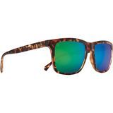 Matte Tortoise/Brown 12 Coastal Green Mirror