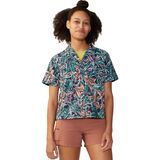 Dark Zinc Floral Print